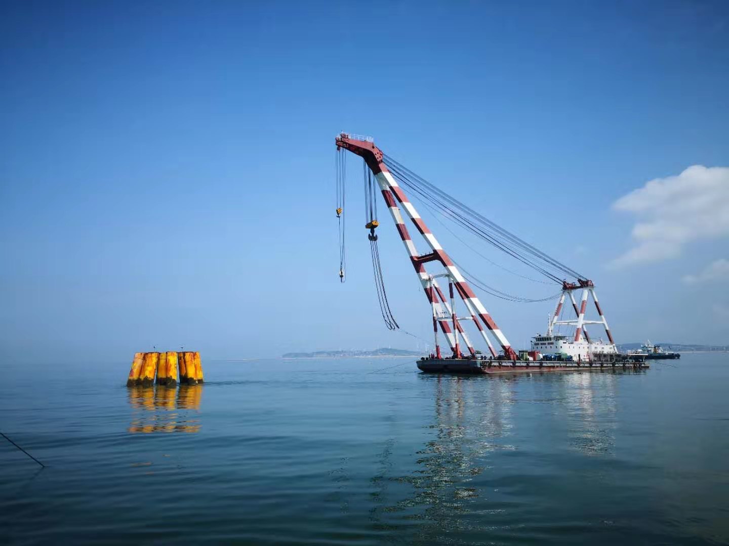 中交一航局三川福建莆田F區＆石城海上風電項目樁基